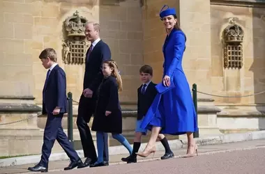 British Royal Family Spends Easter Privately at Norfolk Residence