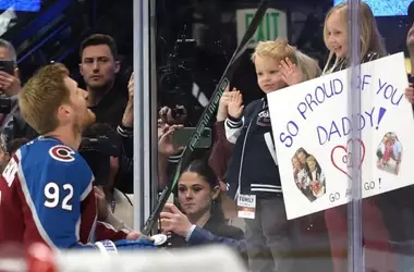 Triumphant Return: Landeskog Rejoins the Ice