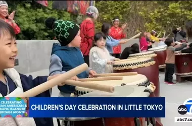 Children's Celebration Brings Japanese Tradition to Life in Los Angeles