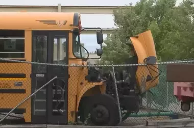 School Bus Incident at Community Center in Minneapolis