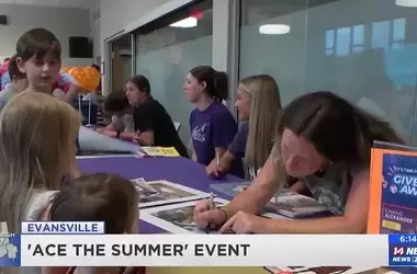 Student-Athletes Inspire Young Readers at Local Library Event