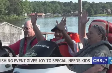A Special Day of Fishing for Children with Unique Needs