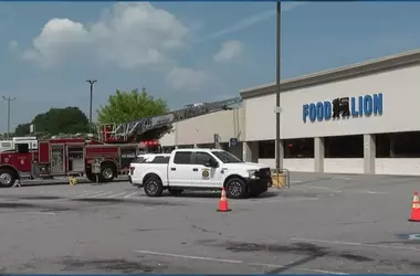 Evacuation Underway at Greenville Grocery Store Following Afternoon Fire