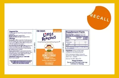 Little Remedies Honey Cough Syrup Recalled Nationwide Due to Contamination Risk