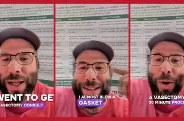 Man's Vasectomy Consultation Sparks Debate on Reproductive Responsibility