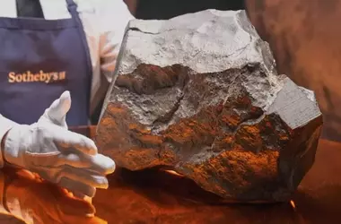 A Martian Meteorite's Journey to Auction