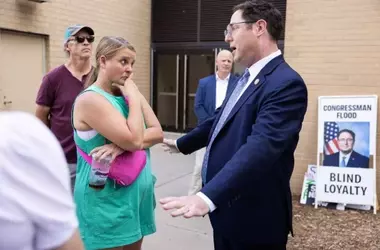 Nebraska Congressman Defends Trump's Agenda Amidst Public Outcry