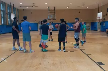 Comedy Court: Where Laughter and Layups Intersect