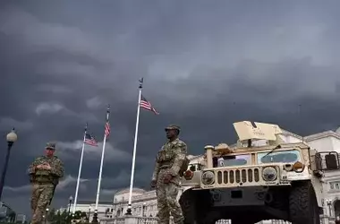 Civilian Injured in Collision with D.C. National Guard Vehicle