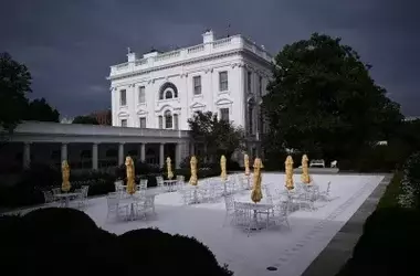 White House Rose Garden Undergoes Mar-a-Lago Inspired Transformation