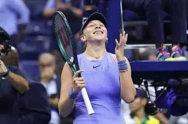 Anisimova Triumphs Over Osaka in U.S. Open Semifinals