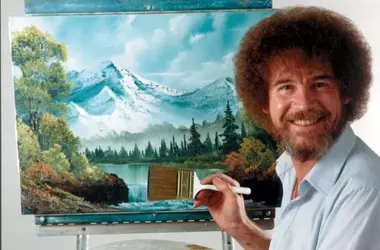 Bob Ross Paintings to be Auctioned to Support Public Television
