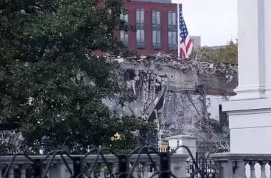 White House East Wing Demolition Nears Completion Amidst Controversy