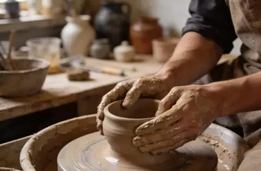 Pottery Throwing: A Technical Analysis of Centrifugal Force and Clay Plasticity