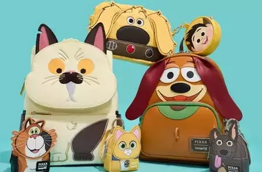 Loungefly Unveils Adorable Pixar Pet-Themed Bag Collection